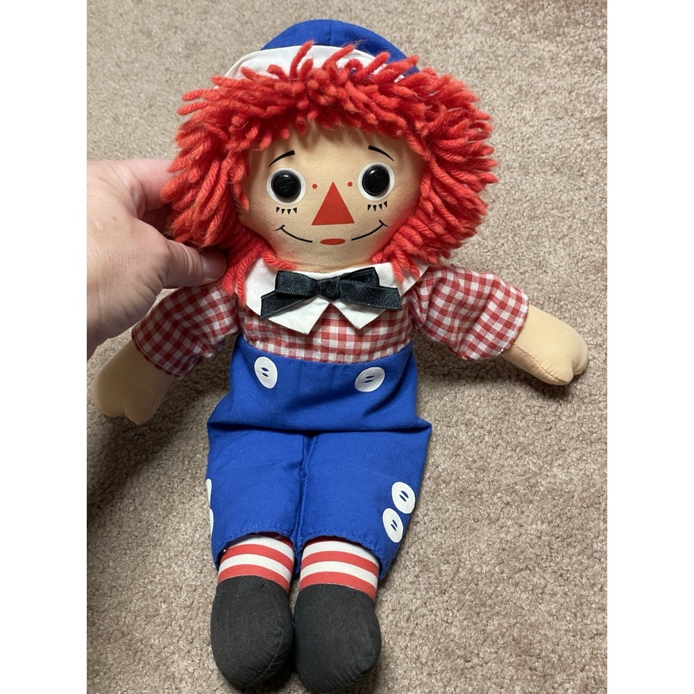 Vintage Raggedy Andy Doll 1987 Hasbro‎ Y2k